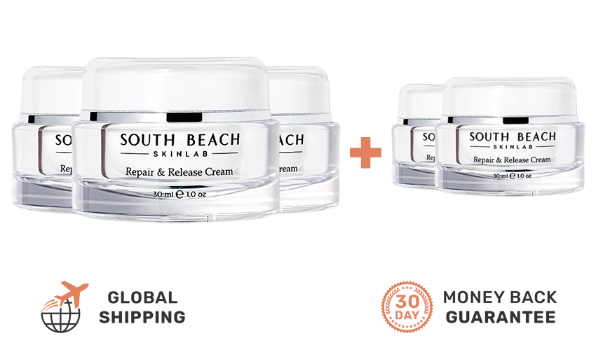 5 Jars of Repair & Release Cream